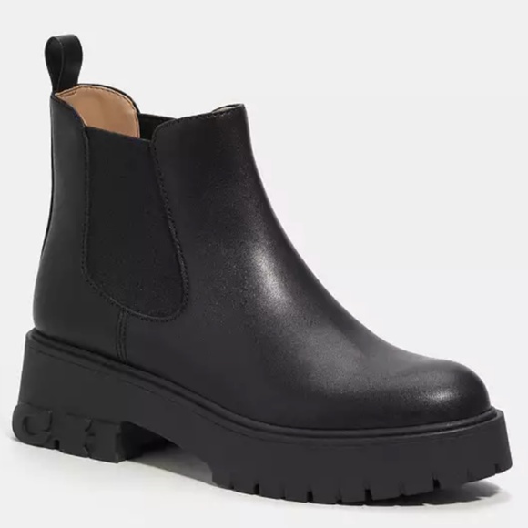 New🖤Coach Black Reid Bootie - Picture 2 of 6